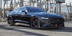 Ford Mustang with TSW Launch